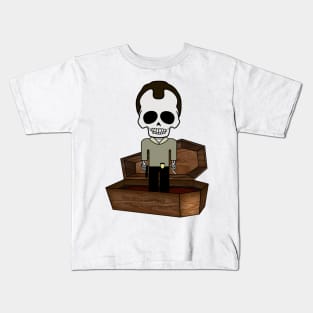 "Bone Idols" Casket No.5 - Died Hard 2 - Died Harder Kids T-Shirt